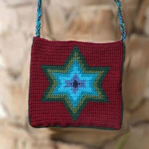 Graphgan Crochet Bag Star Front Far