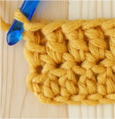 Ch2 TR last stitch complete