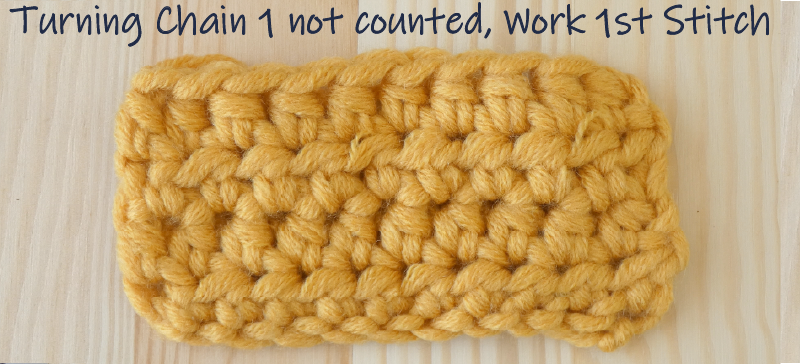 Turning chain 1 row 3