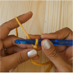 Ch1_Hold hook & Yarn