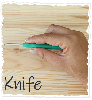 Knife 3 Katie McCrochet