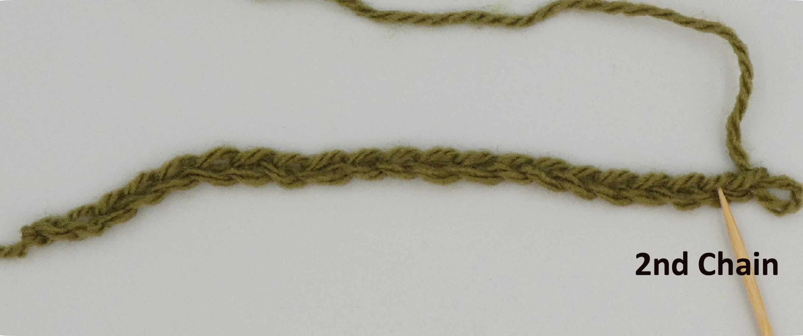 Crochet Pattern - Row Colour Change pattern row 1