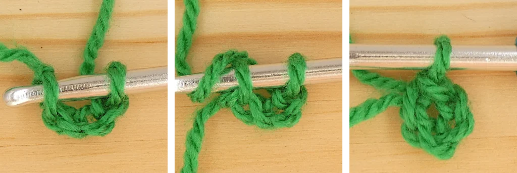 L12 06 Make ring 28 Katie McCrochet