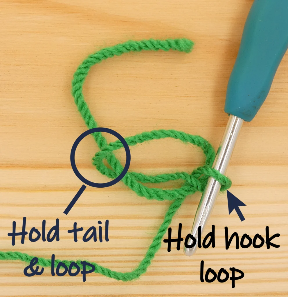 Crochet magic circle / Crochet magic ring