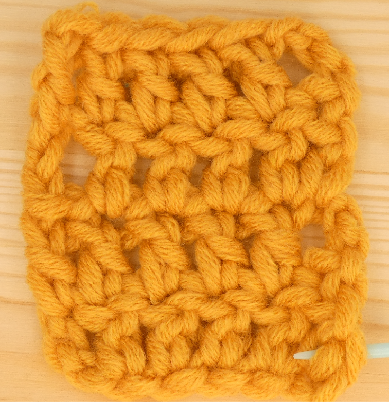 Border treble / double Crochet photo instructions join yarn place