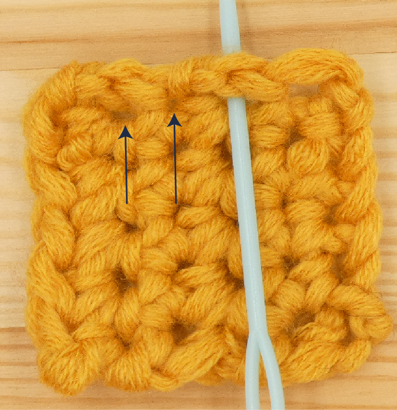 row stitch placement