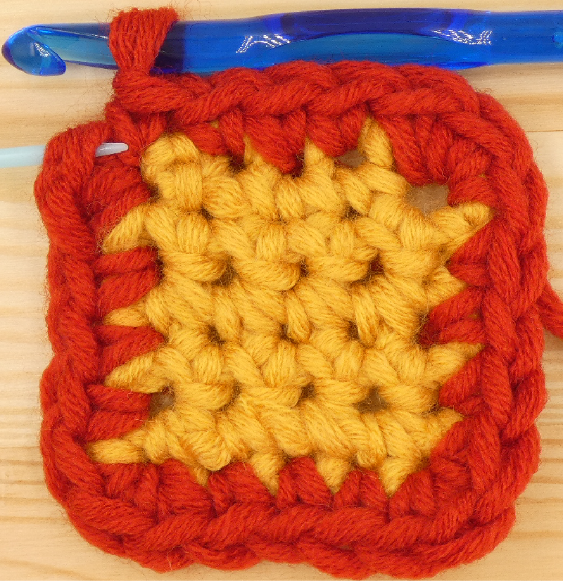 slip stitch placement