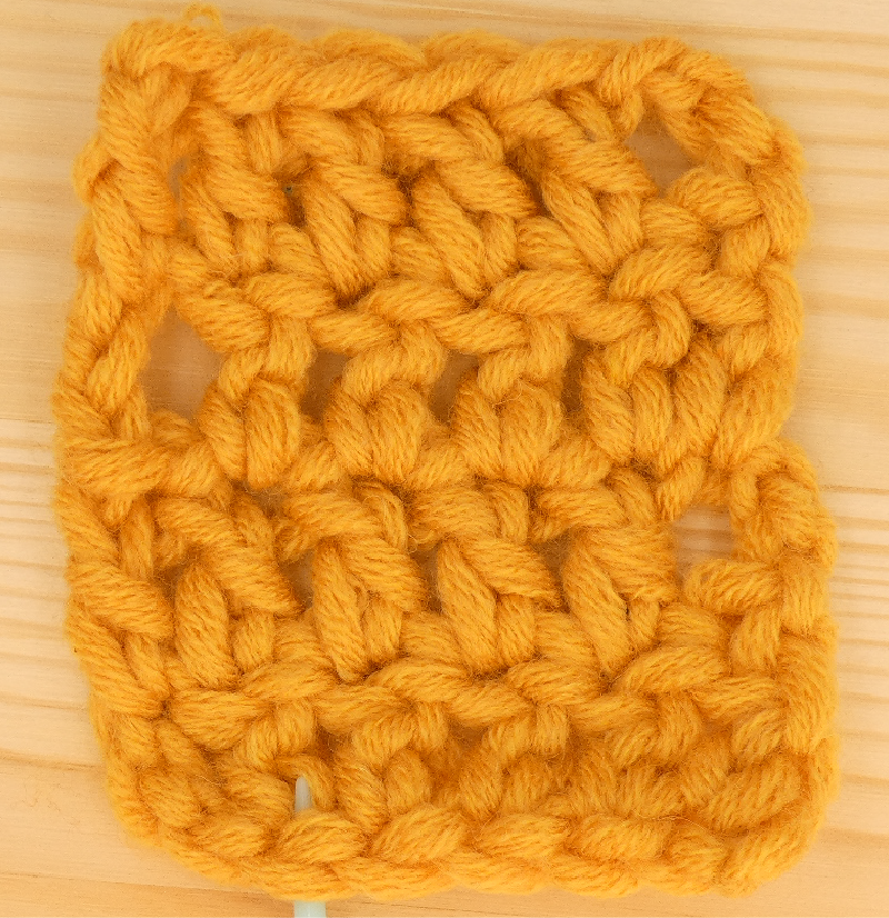 Border Crochet Photo Instructions Treble / Double Chain placement Loop