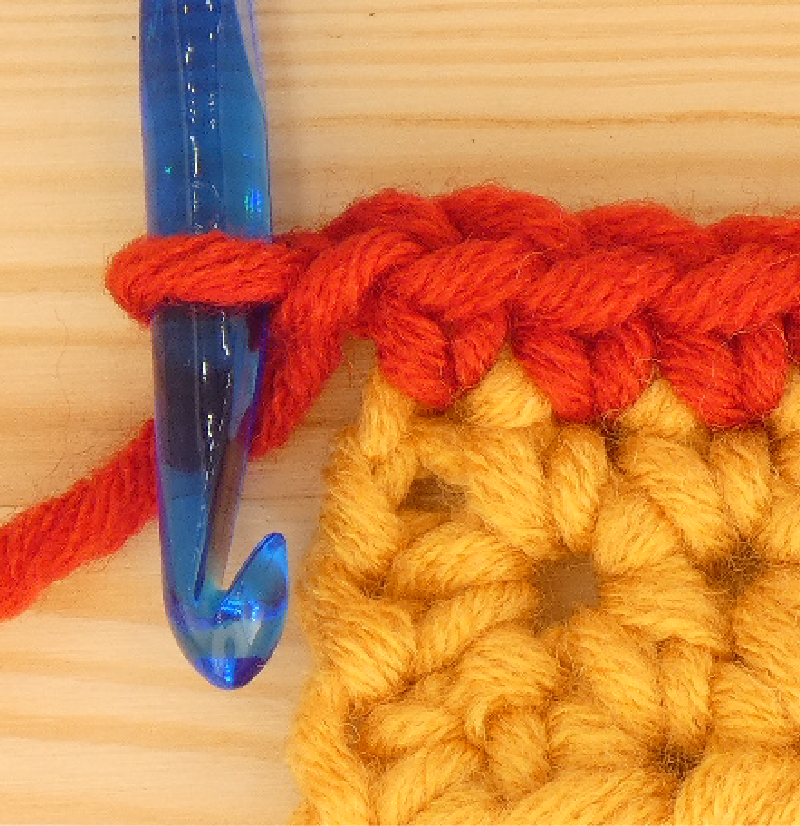 Border Crochet Photo Instructions Double / Singlech1 1st stitch Chain 1