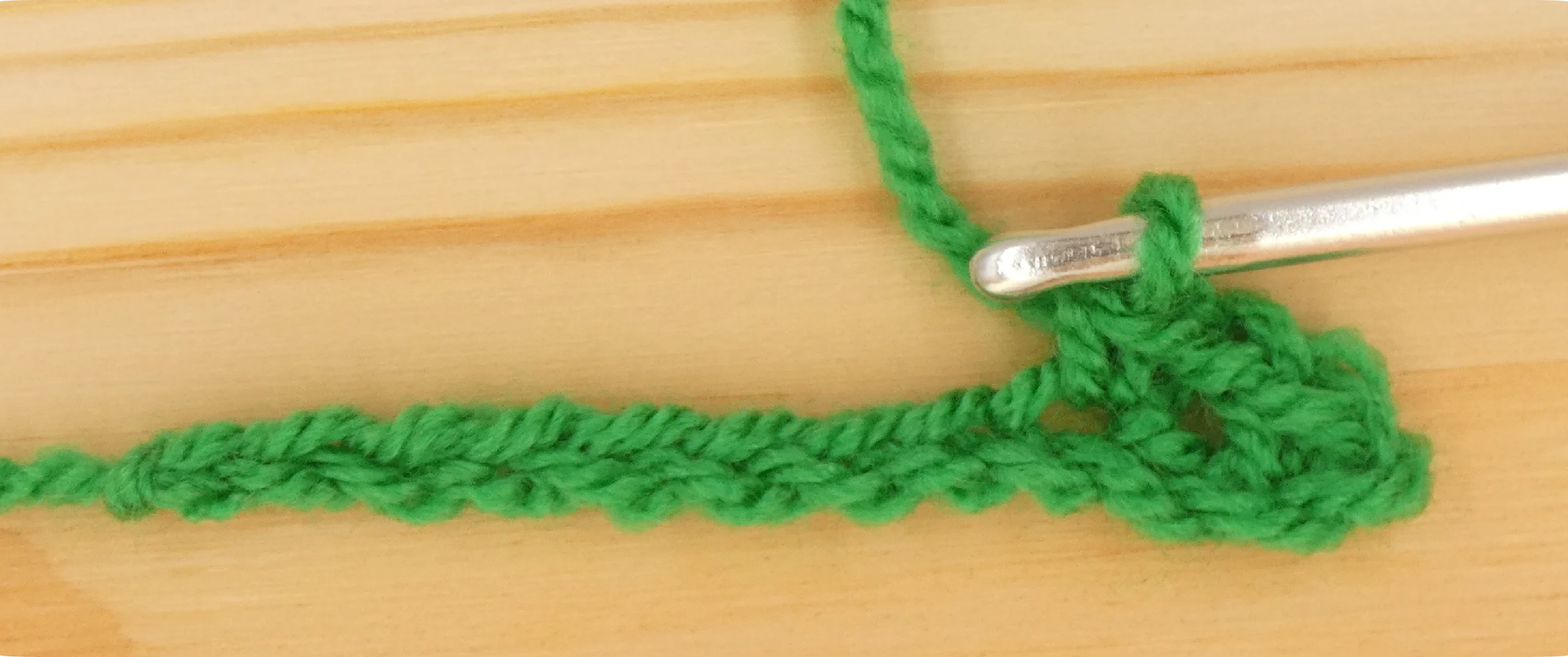 Moss Stitch Crochet Photo Instructions 2nd Dc Row 1b