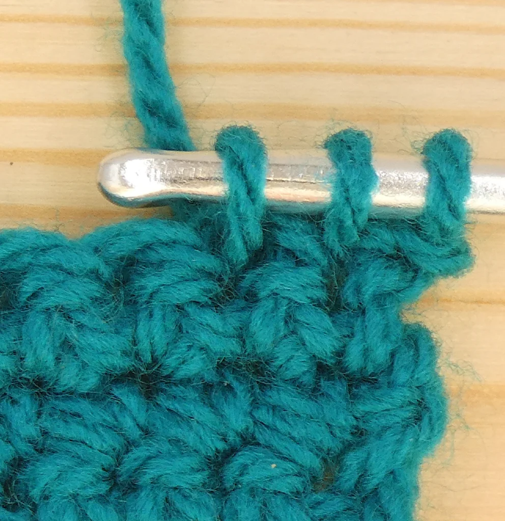 Crochet Decreases - Dc Dec beginning 3 loops on hook