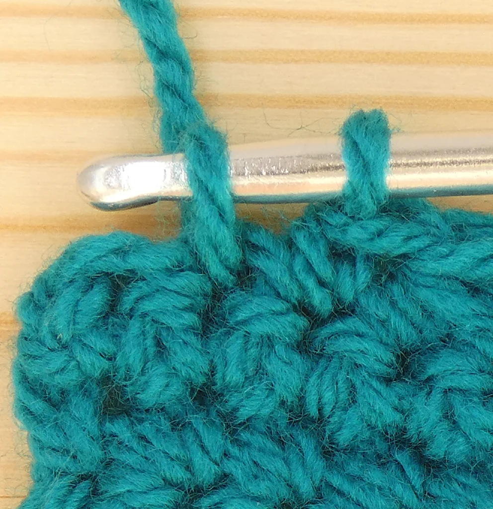 Crochet Decreases - Dc Dec end row 