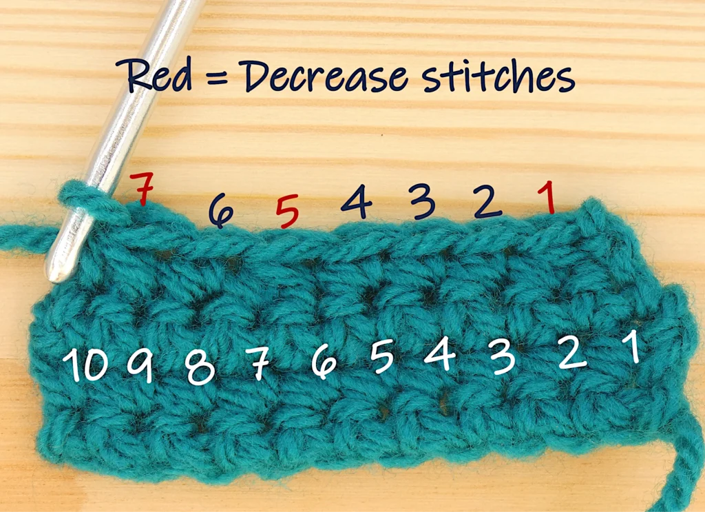 13 Dc Dec Final stitch count 28 Katie McCrochet