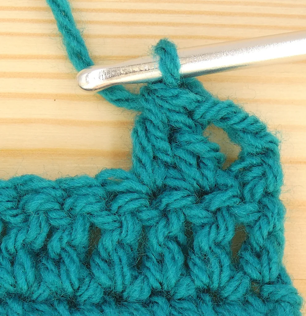 Crochet decreases - tr beginning finished