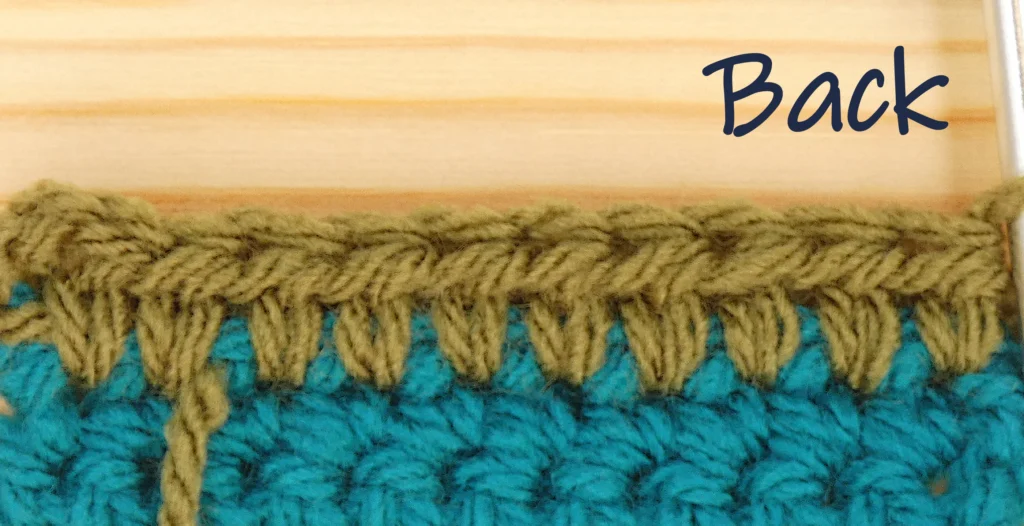 Crochet Row Colour change - Htr carry yarn across