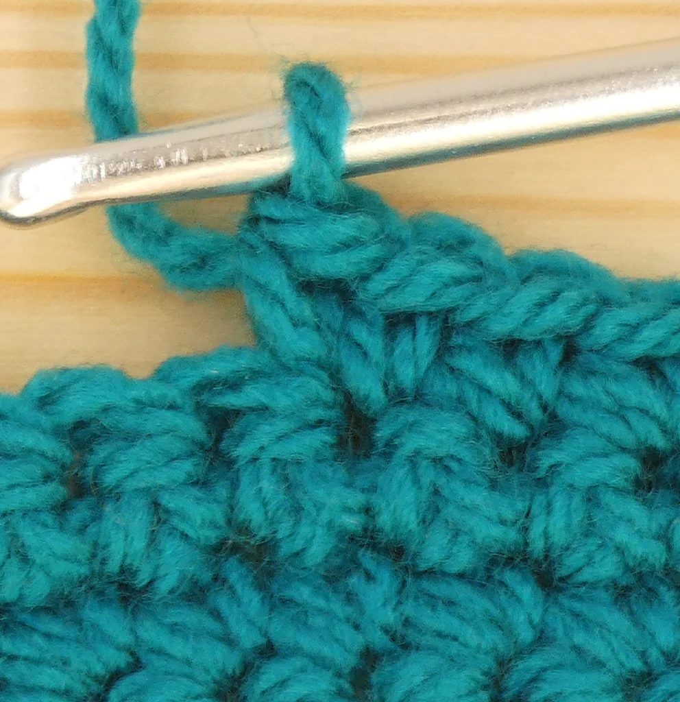 Crochet Increases - Dc Inc 2nd stitch