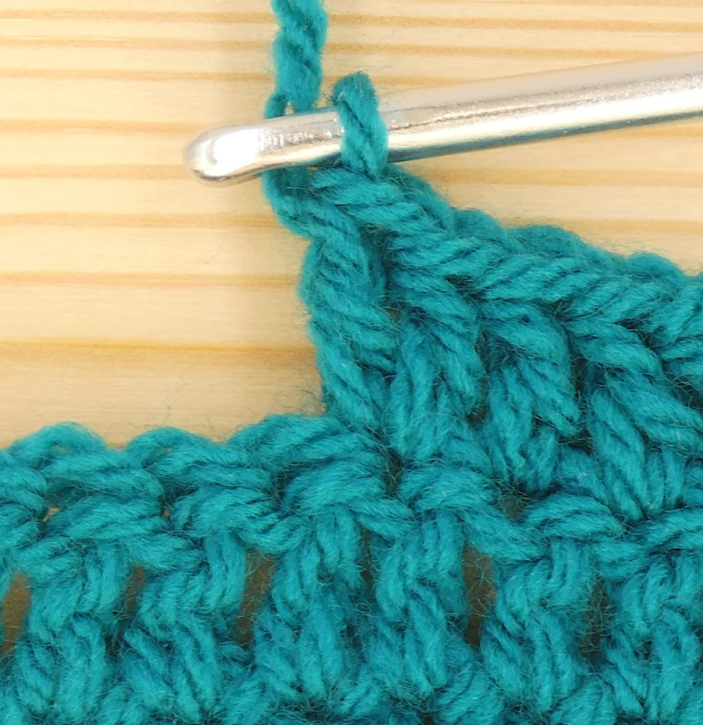 Crochet Increase - Tr (Dc 2nd stitch