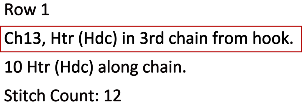 Crochet Pattern - crochet decrease tutorial - crochet written pattern row 1
