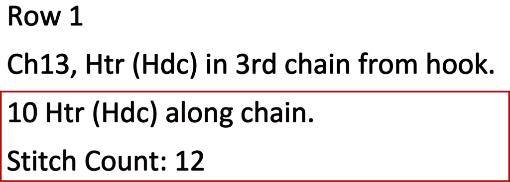 Crochet Pattern - crochet decrease tutorial - crochet written pattern row 1