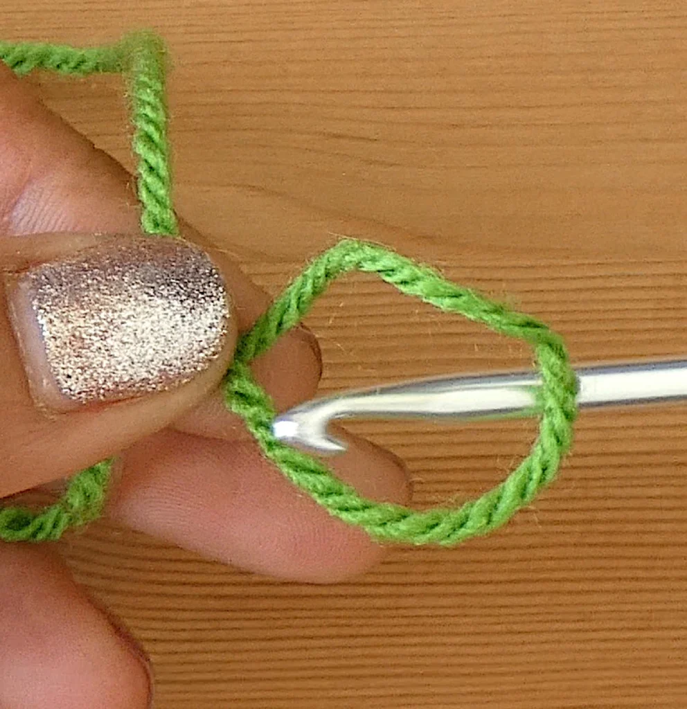 Crochet magic circle, crochet magic ring
