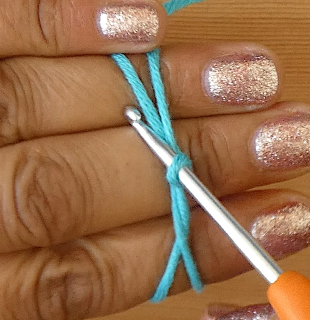 crochet magic ring / crochet magic circle