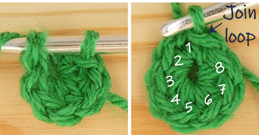 crochet concentric circle perfect round shape