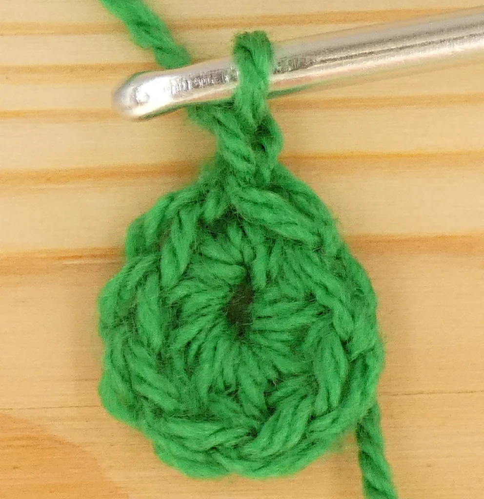 crochet concentric circle perfect round shape