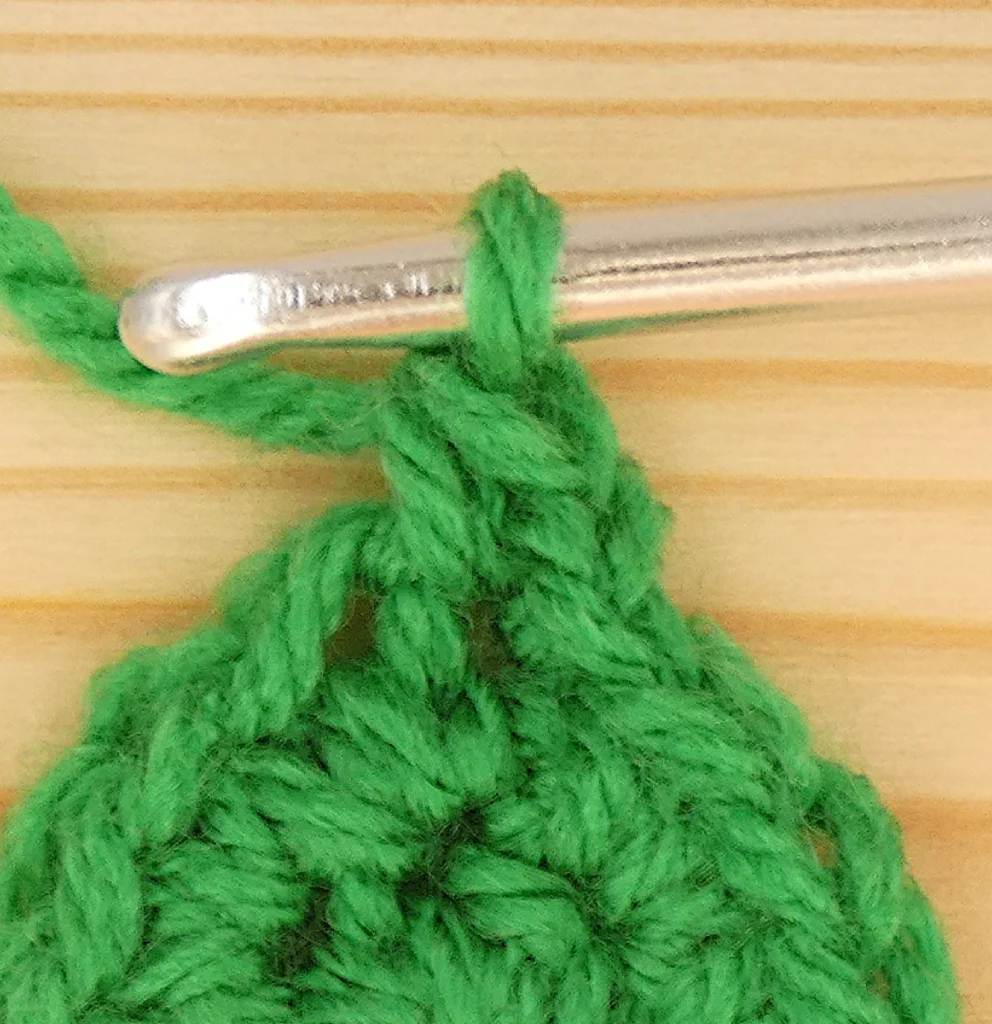 crochet concentric circle perfect round shape - round 3