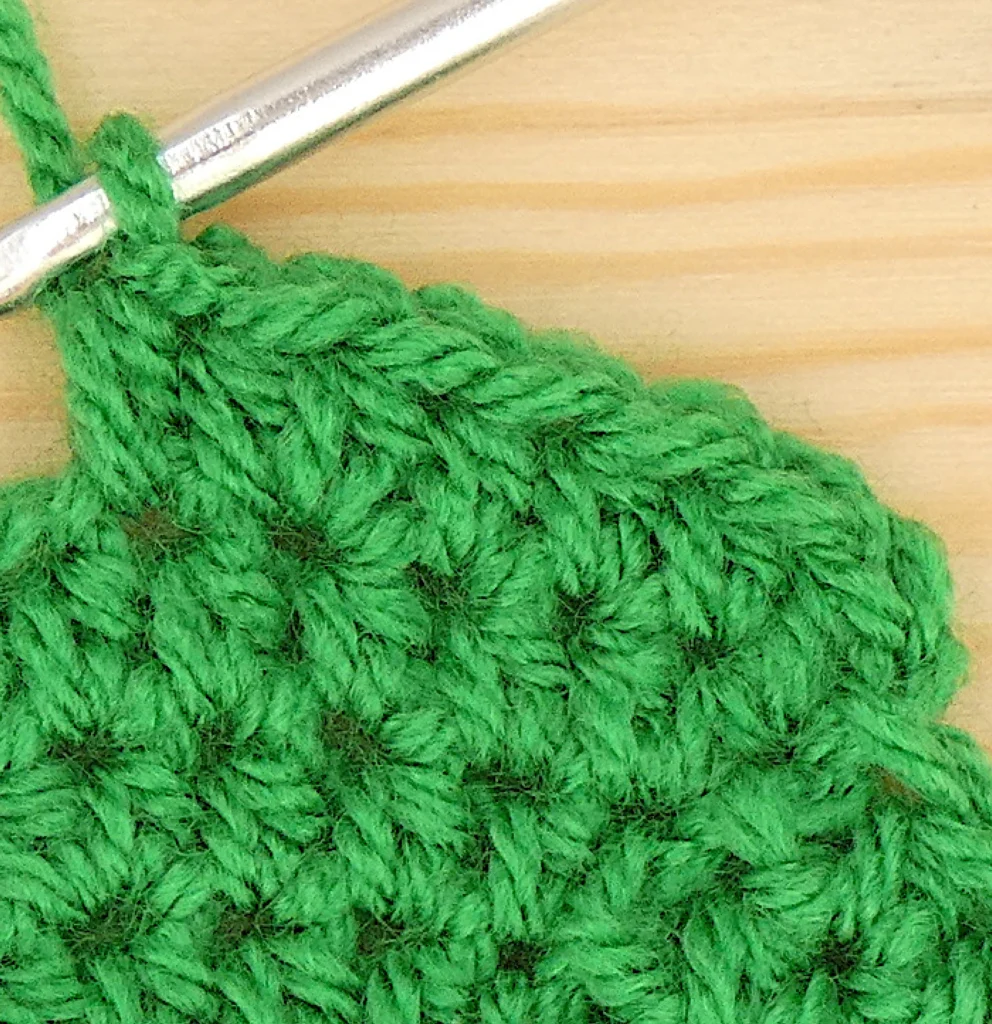 Htr Hdc perfect crochet circle perfect round shape round 7