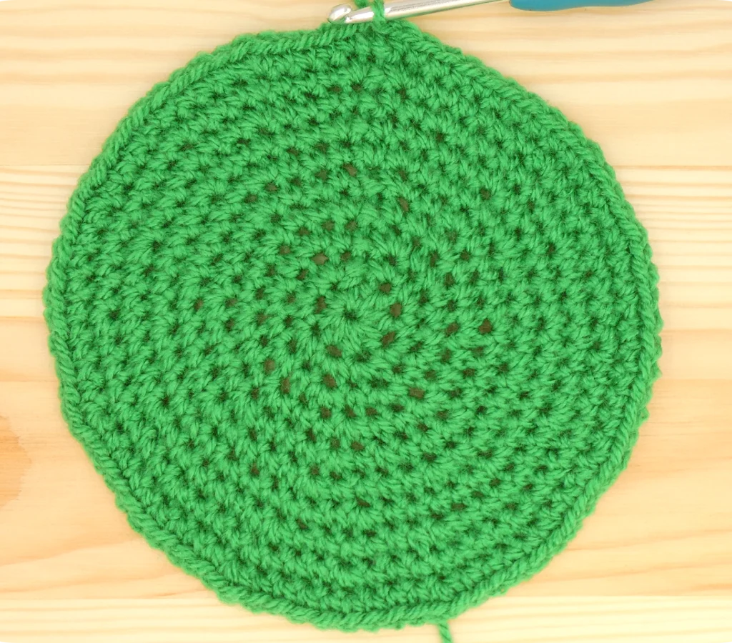 Crochet circle pattern - crochet circle photo pattern finished