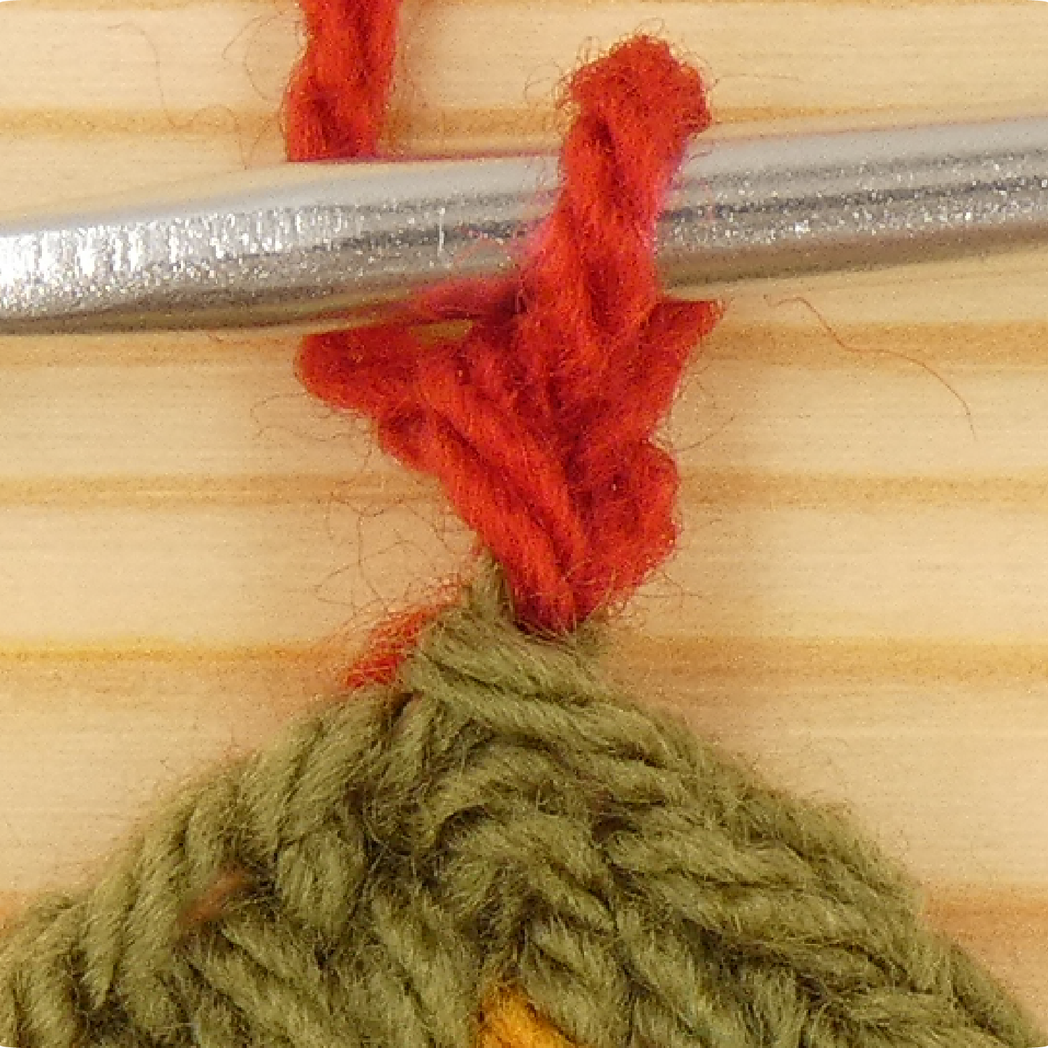 crochet pattern - easy crochet flower crochet photo pattern round 3 join colour