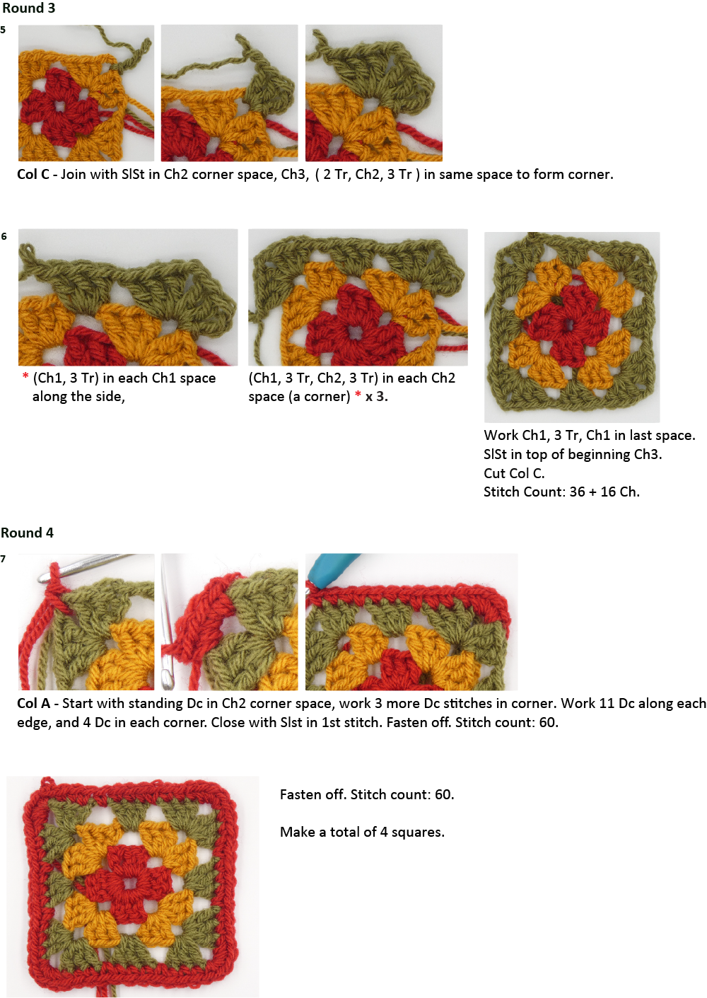 Free Crochet Bag Pattern - 4 Granny Squares Phone Pouch 8 Free Crochet Bag Pattern - 4 Granny Squares Phone Pouch - Image 8