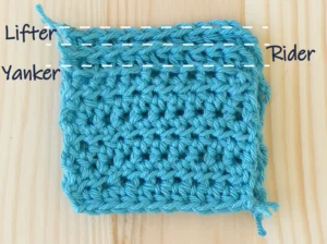 Crochet tension styles