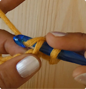 11 yarn over 3 Katie McCrochet