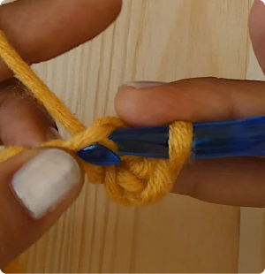 12 pull through chain 3 Katie McCrochet