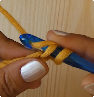 3 yarn over 3 Katie McCrochet