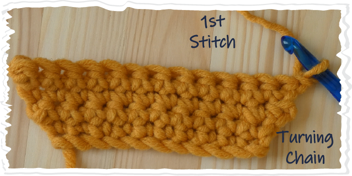 42 work turning chain 7 Katie McCrochet