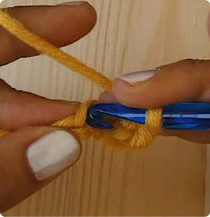 9 work in next chain 3 Katie McCrochet