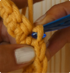 SS4 pull throug loop 3 Katie McCrochet