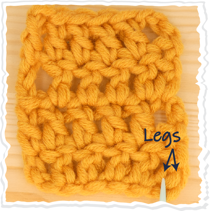 02a Tr join yarn legs 7 Katie McCrochet