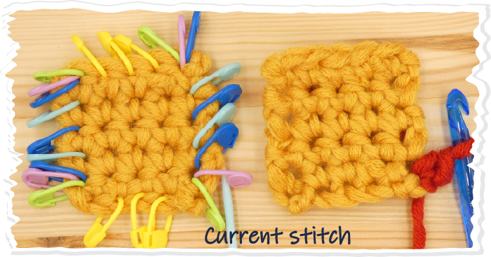 07a Dc 1st corner stitch 7 Katie McCrochet