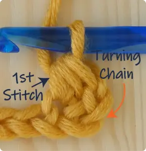 34 M3 work in 2nd chain Katie McCrochet