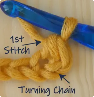 44 M4 1st stitch 14px 1 Katie McCrochet