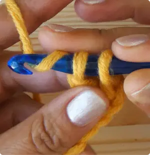 8 M1 TR Yarn over 1 Katie McCrochet